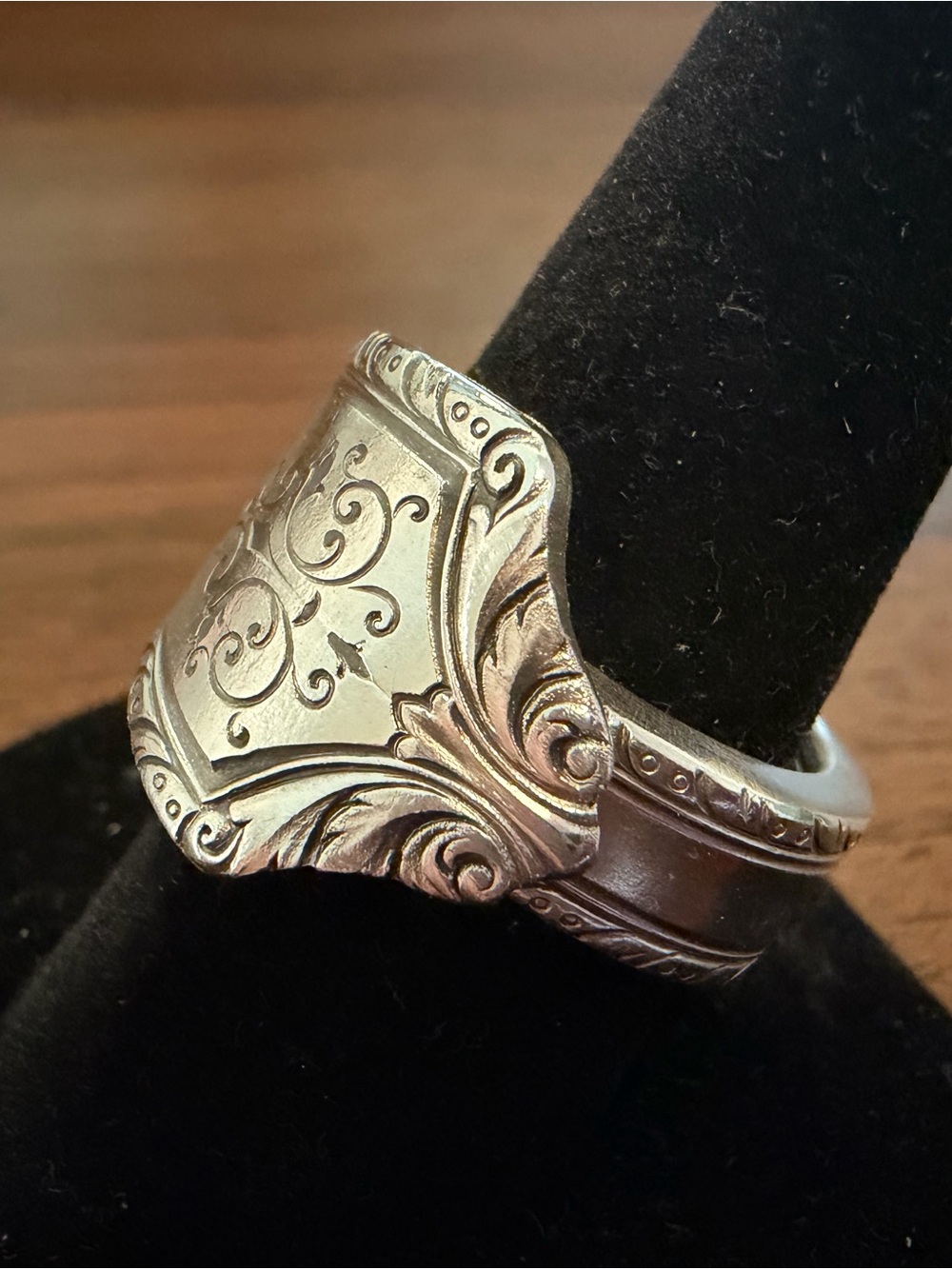 Handmade Spoon Ring - Picture 3 of 11